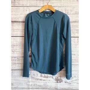 Spyder Active Women’s Long Sleeve Top Teal Blue Small